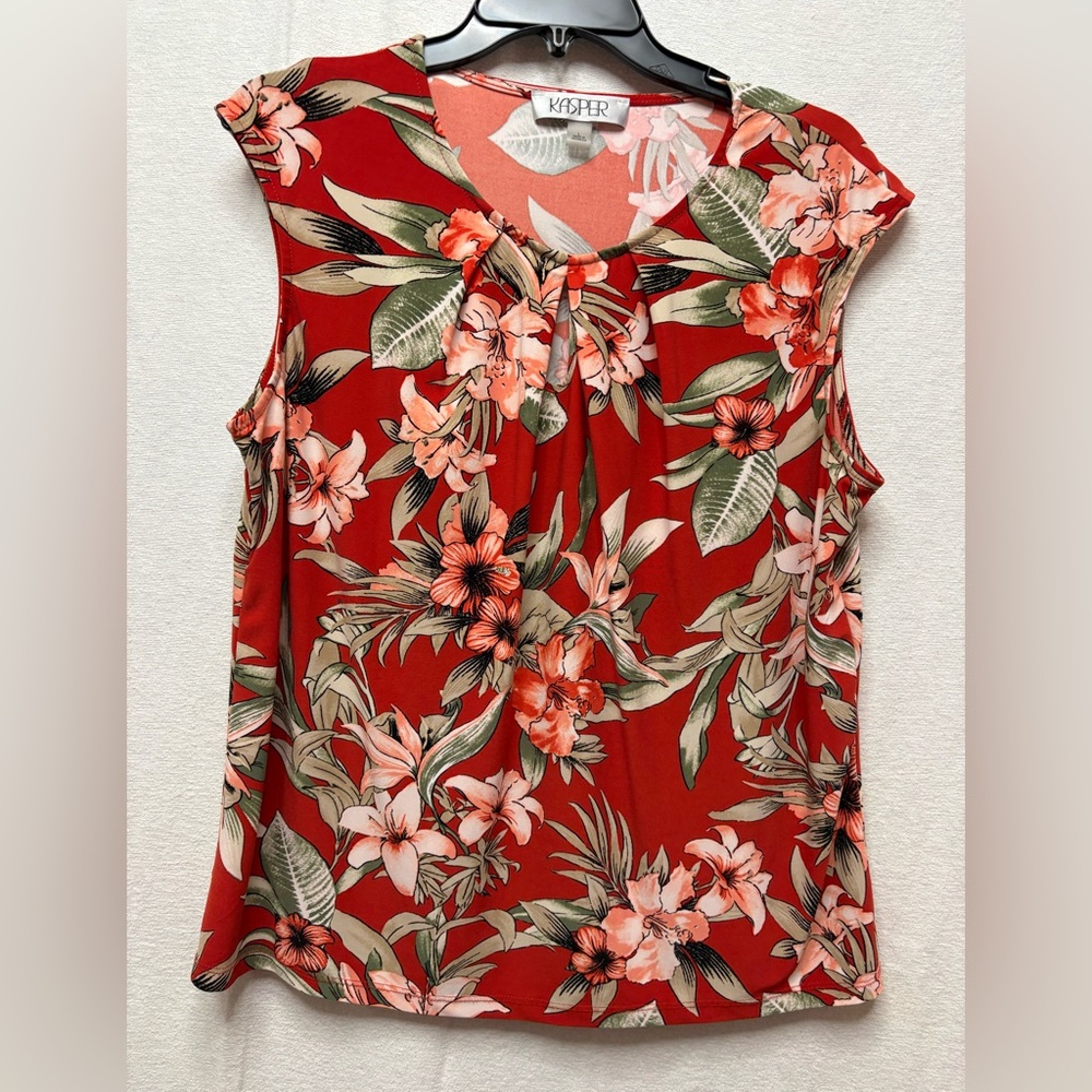 Kasper Multicolor Floral Garment